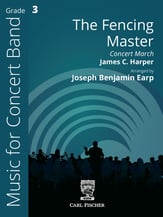 The Fencing Master Concert Band sheet music cover